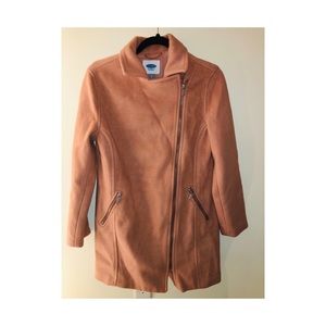 Barely used old navy pink trench coat